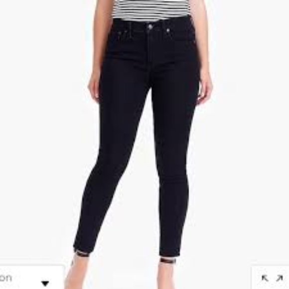 J. Crew Black High Rise Jeggings Size 31